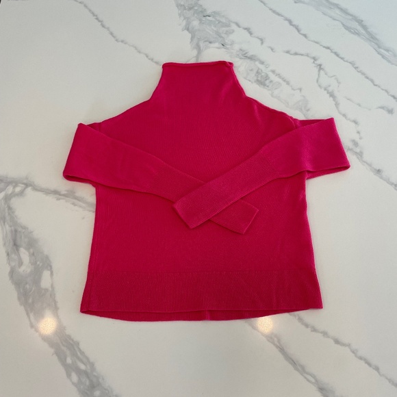 Aritzia Wilfred Cyprie Sweater XS - Pink Magenta - Picture 4 of 7